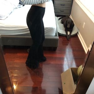 Pants - Ribbed black Bells Pants - Ribbed black Bells